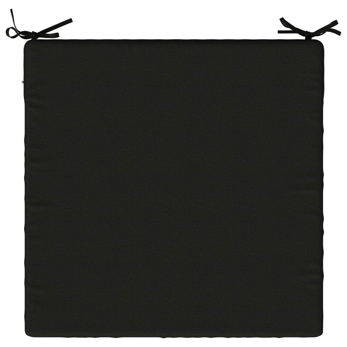 1-Piece Seat Cushion SOEST 100% Polyester Black 70 x 70 x 5 cm