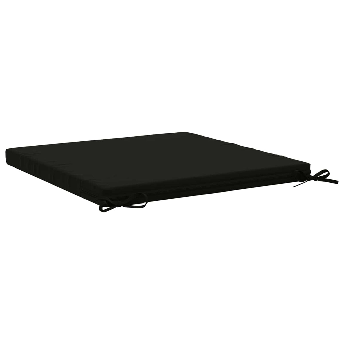 1-Piece Seat Cushion SOEST 100% Polyester Black 70 x 70 x 5 cm