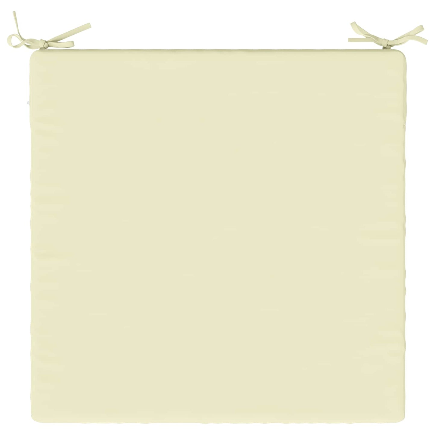 1-Piece Seat Cushion SOEST 100% Polyester Cream 70 x 70 x 5 cm