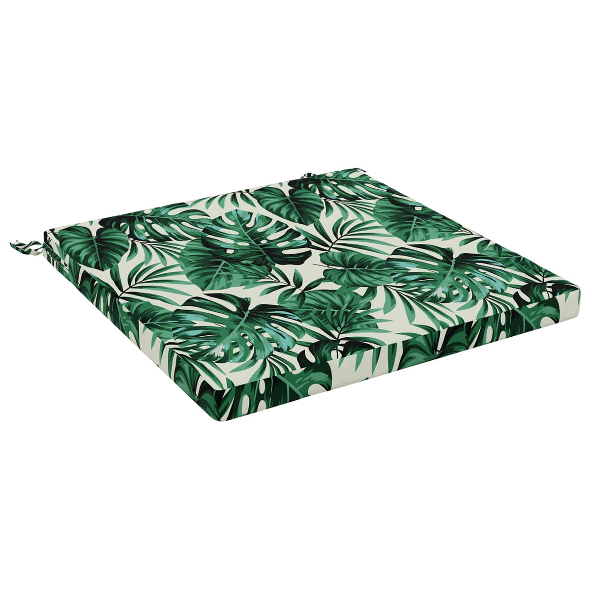 Seat Cushions SOEST 100% Polyester Leaf Pattern 70 x 70 x 5 cm