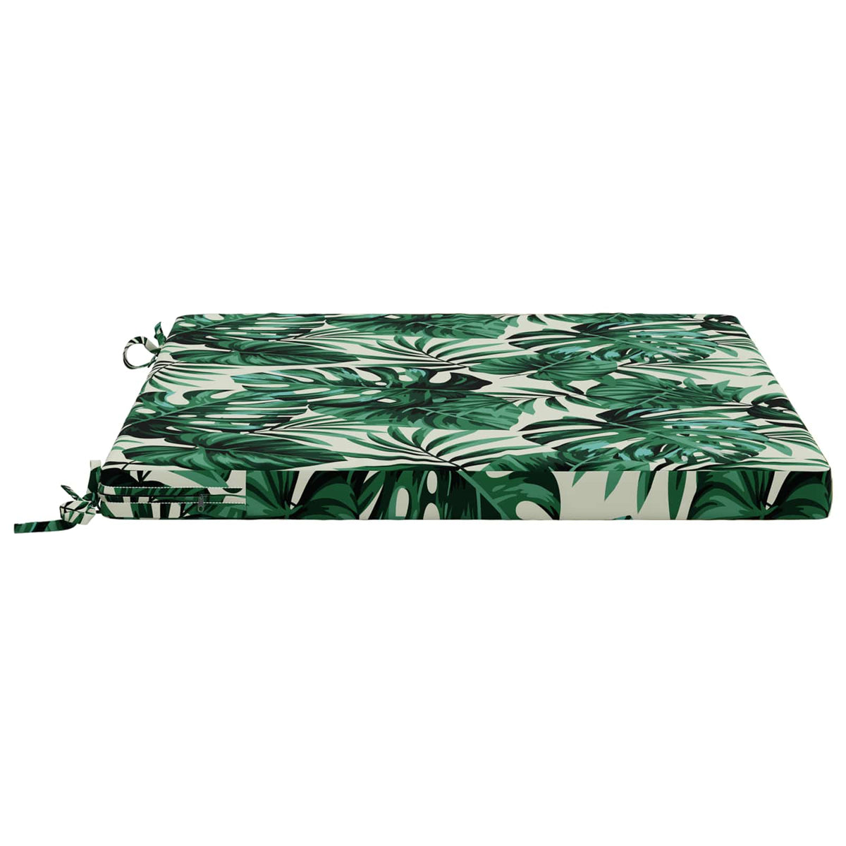 Seat Cushions SOEST 100% Polyester Leaf Pattern 70 x 70 x 5 cm