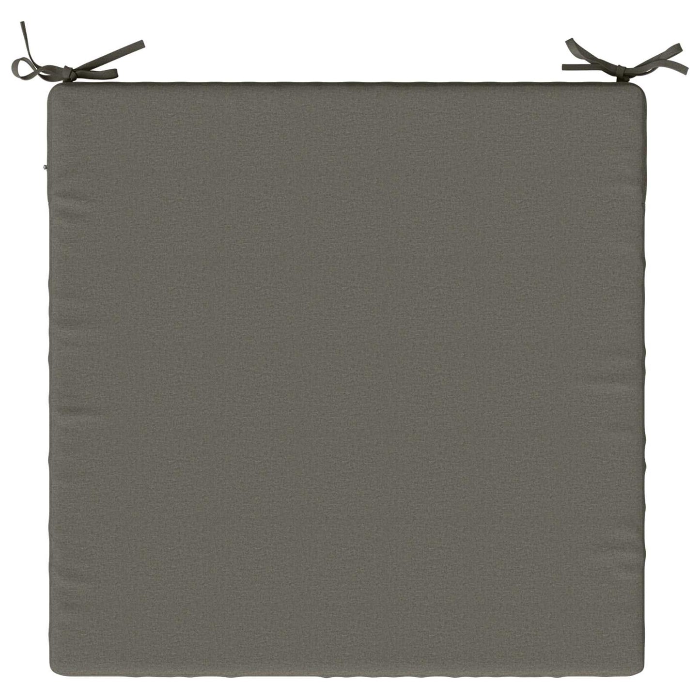 1-Piece Seat Cushion SOEST 100% Polyester Grey 70 x 70 x 7 cm