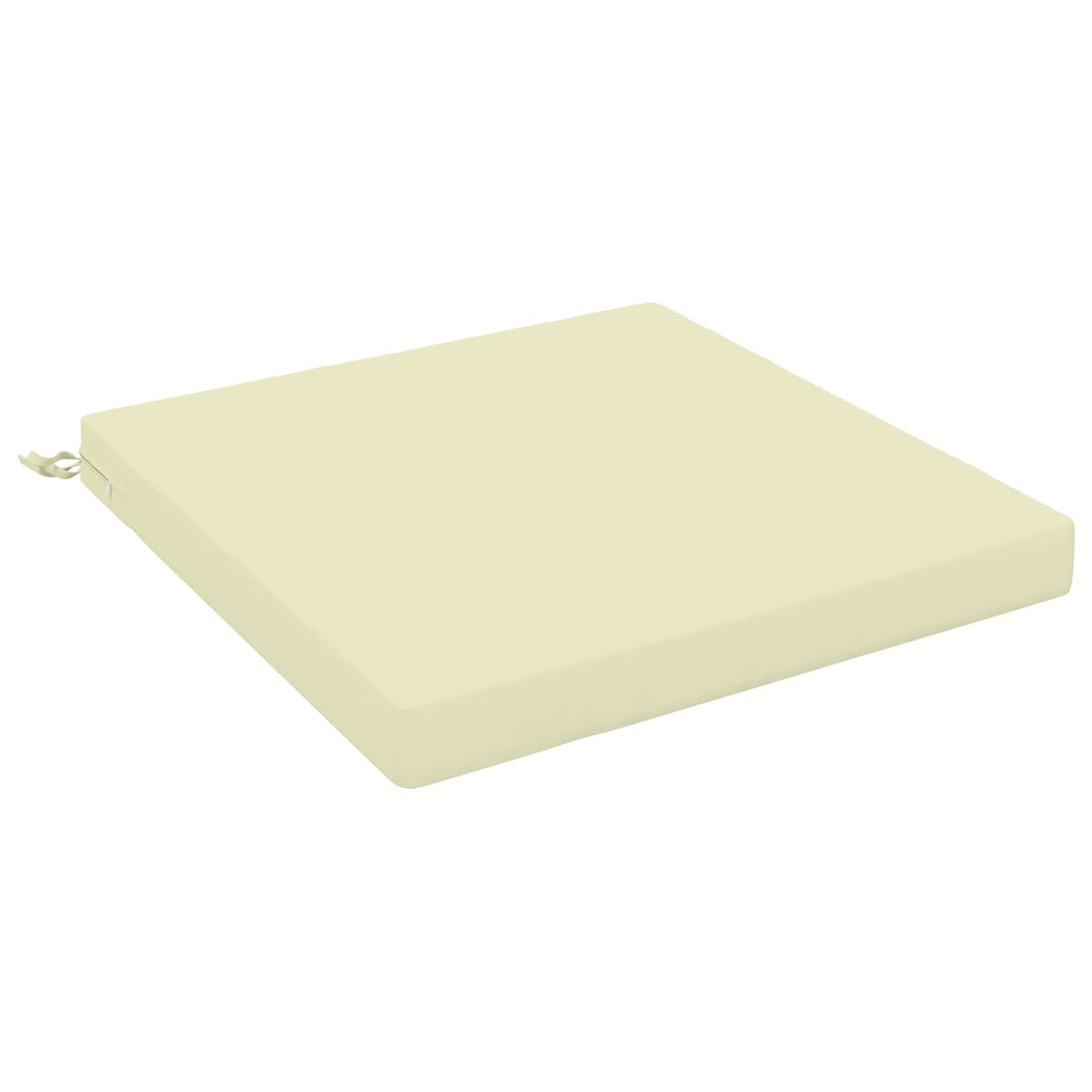 Seat Cushions SOEST 100% Polyester Cream 70 x 70 x 7 cm