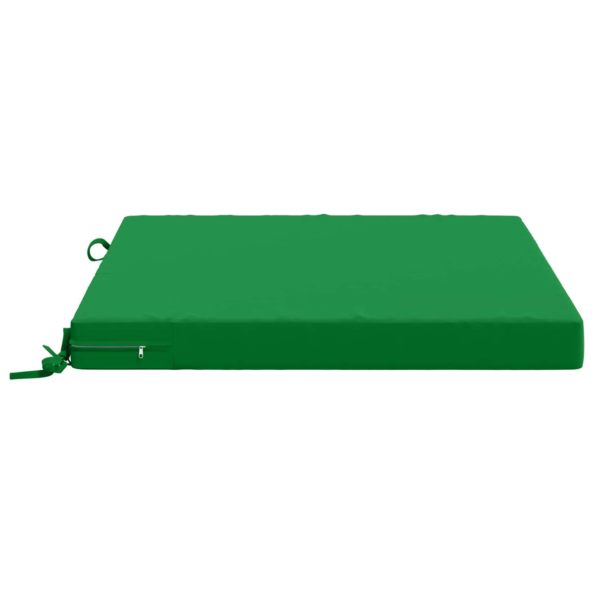 Seat Cushions SOEST 4 pcs 100% Polyester Green 70 x 70 x 7 cm