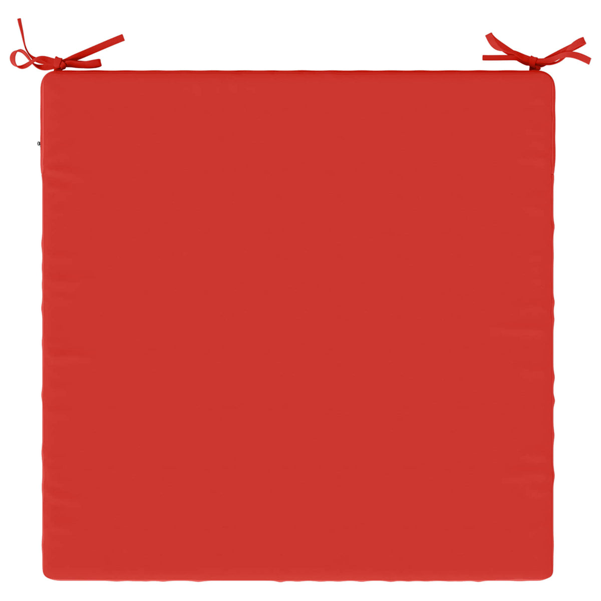 1-Piece Seat Cushion SOEST 100% Polyester Red 70 x 70 x 7 cm