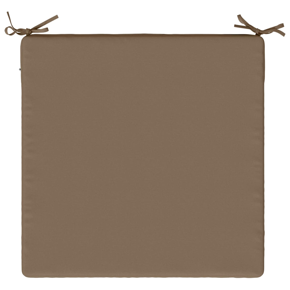 1-Piece Seat Cushion SOEST 100% Polyester Taupe 80 x 80 x 3 cm