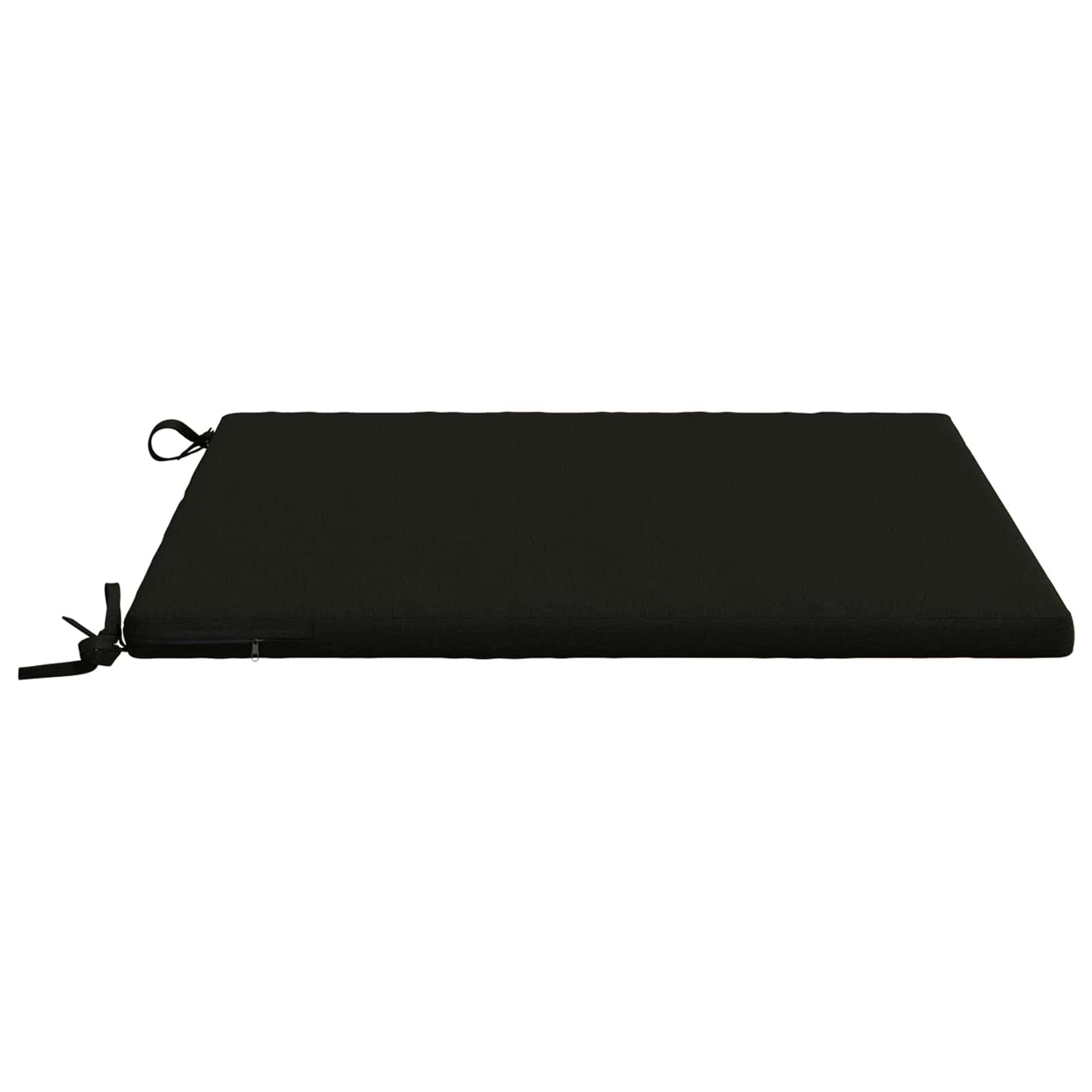 1-Piece Seat Cushion SOEST 100% Polyester Black 80 x 80 x 3 cm