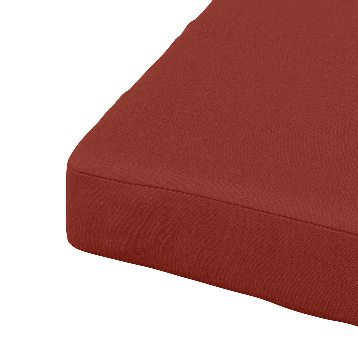 1-Piece Seat Cushion SOEST 100% Polyester Red 80 x 80 x 3 cm
