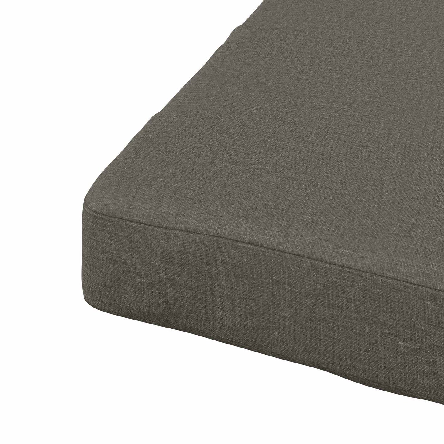 1-Piece Seat Cushion SOEST 100% Polyester Grey 80 x 80 x 3 cm