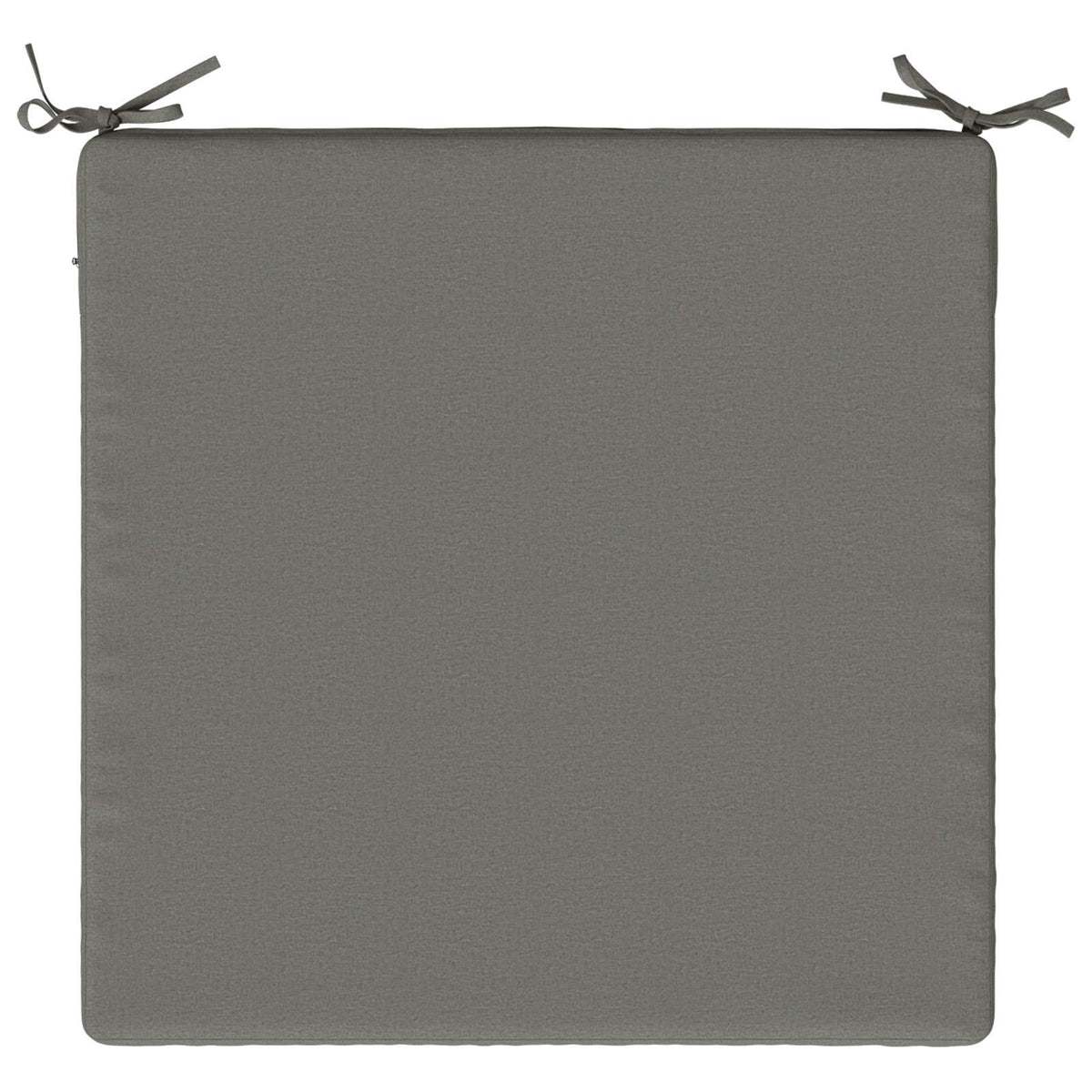 Seat Cushions SOEST 4 pcs 100% Polyester Grey 80 x 80 x 3 cm