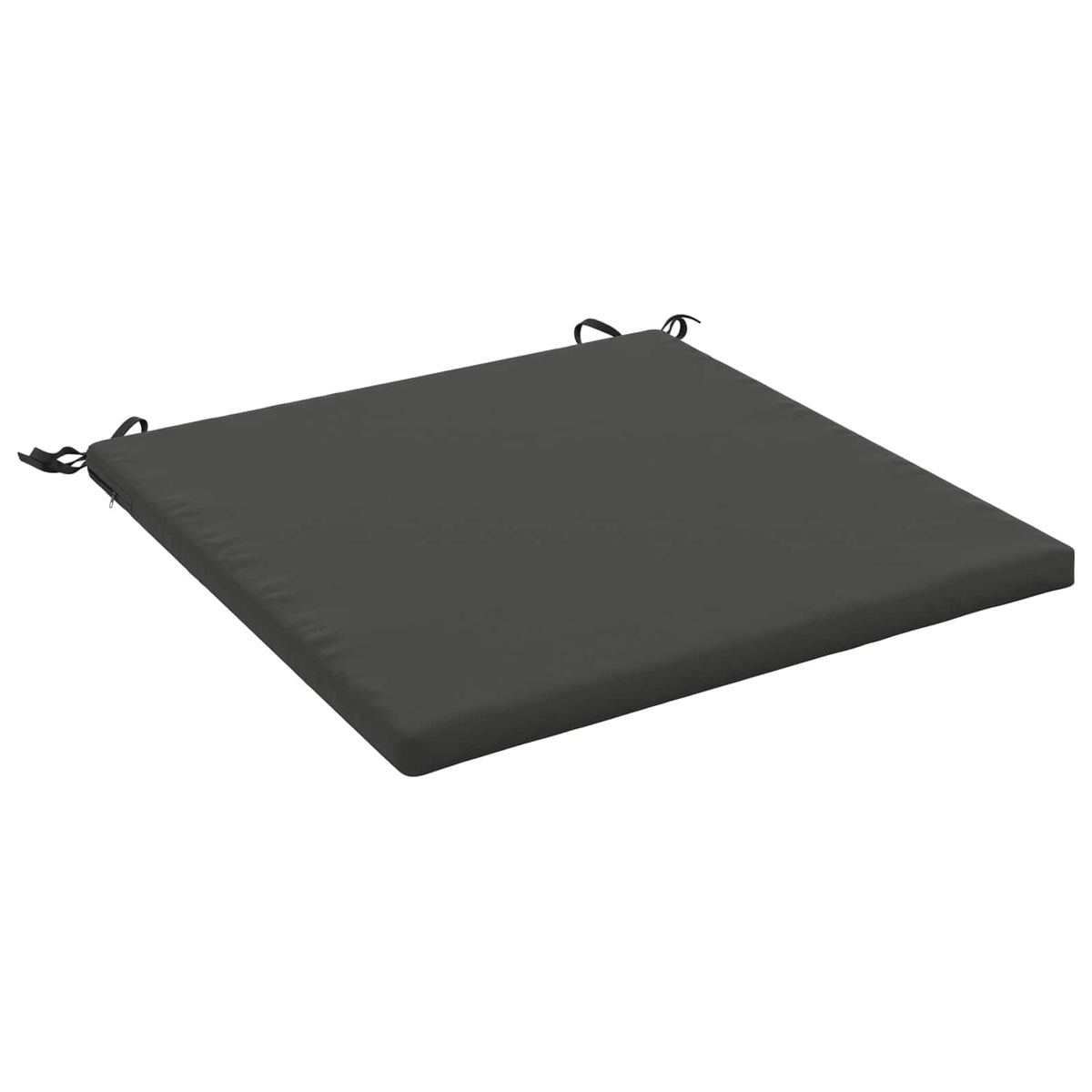 Seat Cushions SOEST 100% Polyester Anthracite 80 x 80 x 3 cm
