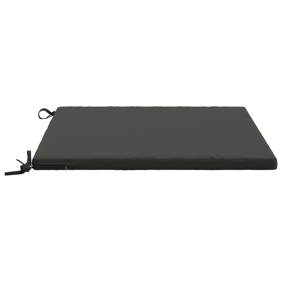 Seat Cushions SOEST 100% Polyester Anthracite 80 x 80 x 3 cm