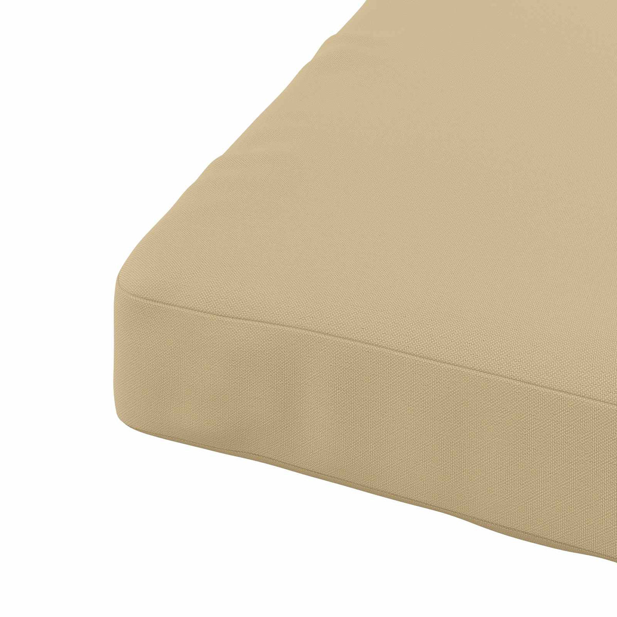 1-Piece Seat Cushion SOEST 100% Polyester Beige 80 x 80 x 3 cm