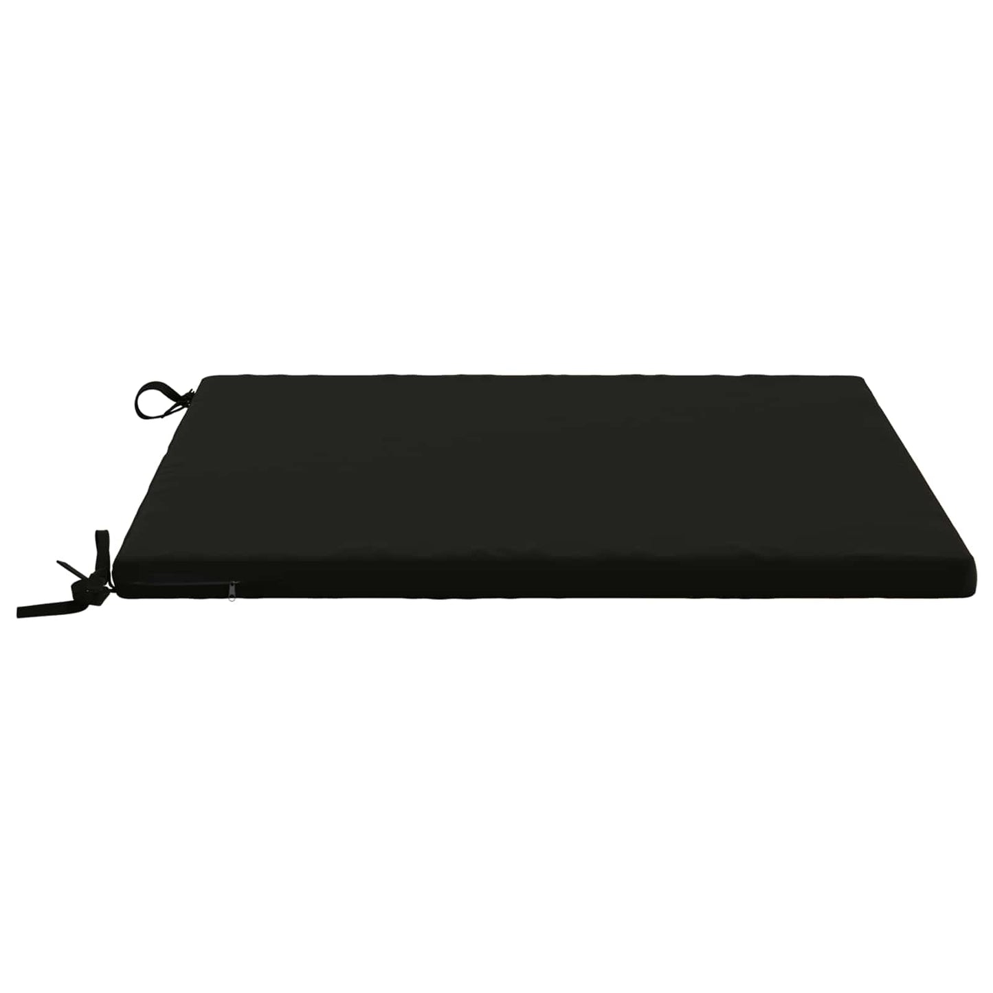 1-Piece Seat Cushion SOEST 100% Polyester Black 80 x 80 x 3 cm