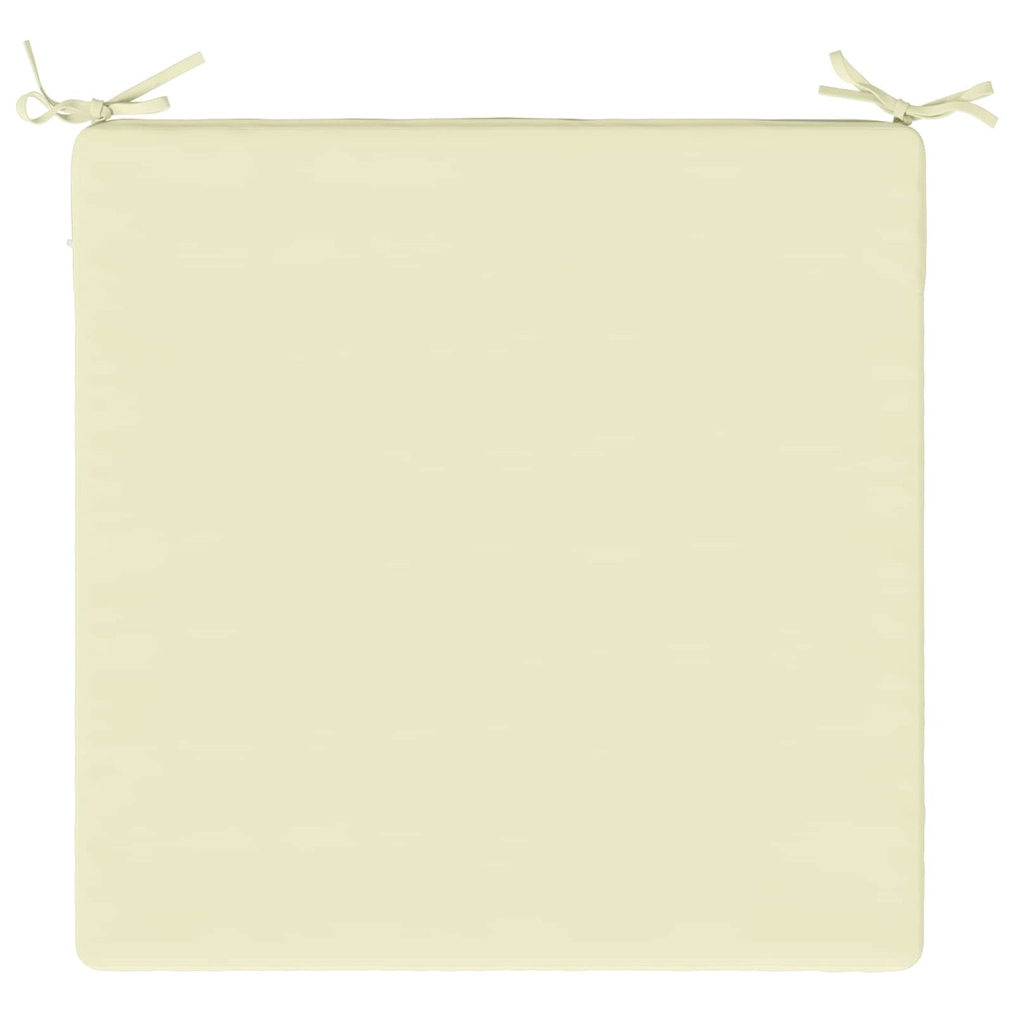 1-Piece Seat Cushion SOEST 100% Polyester Cream 80 x 80 x 3 cm