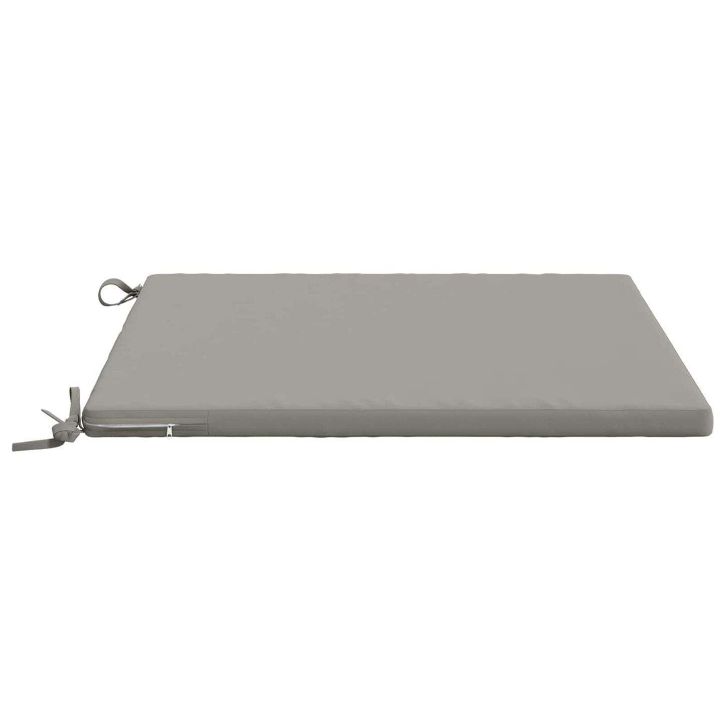 1-Piece Seat Cushion SOEST 100% Polyester Grey 80 x 80 x 3 cm