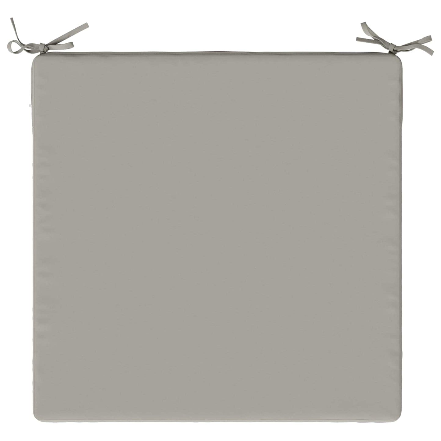 1-Piece Seat Cushion SOEST 100% Polyester Grey 80 x 80 x 3 cm