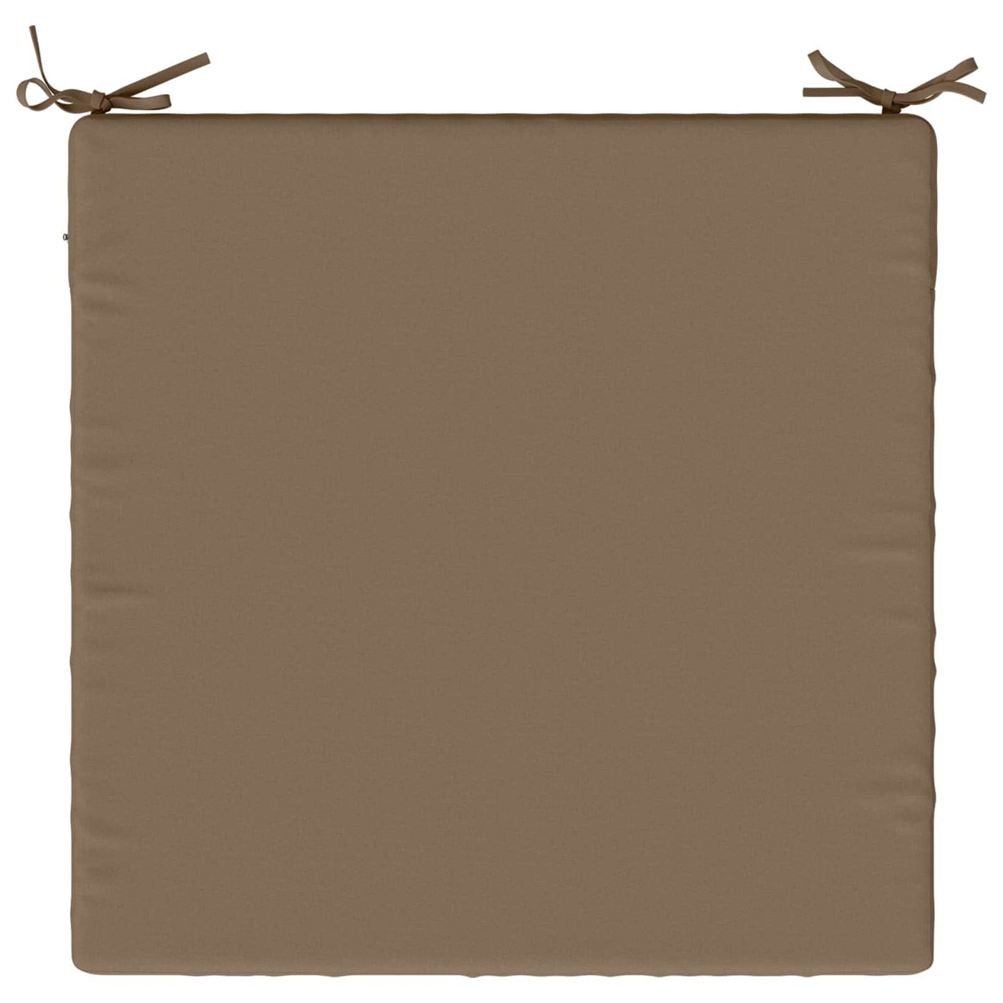 1-Piece Seat Cushion SOEST 100% Polyester Taupe 80 x 80 x 5 cm
