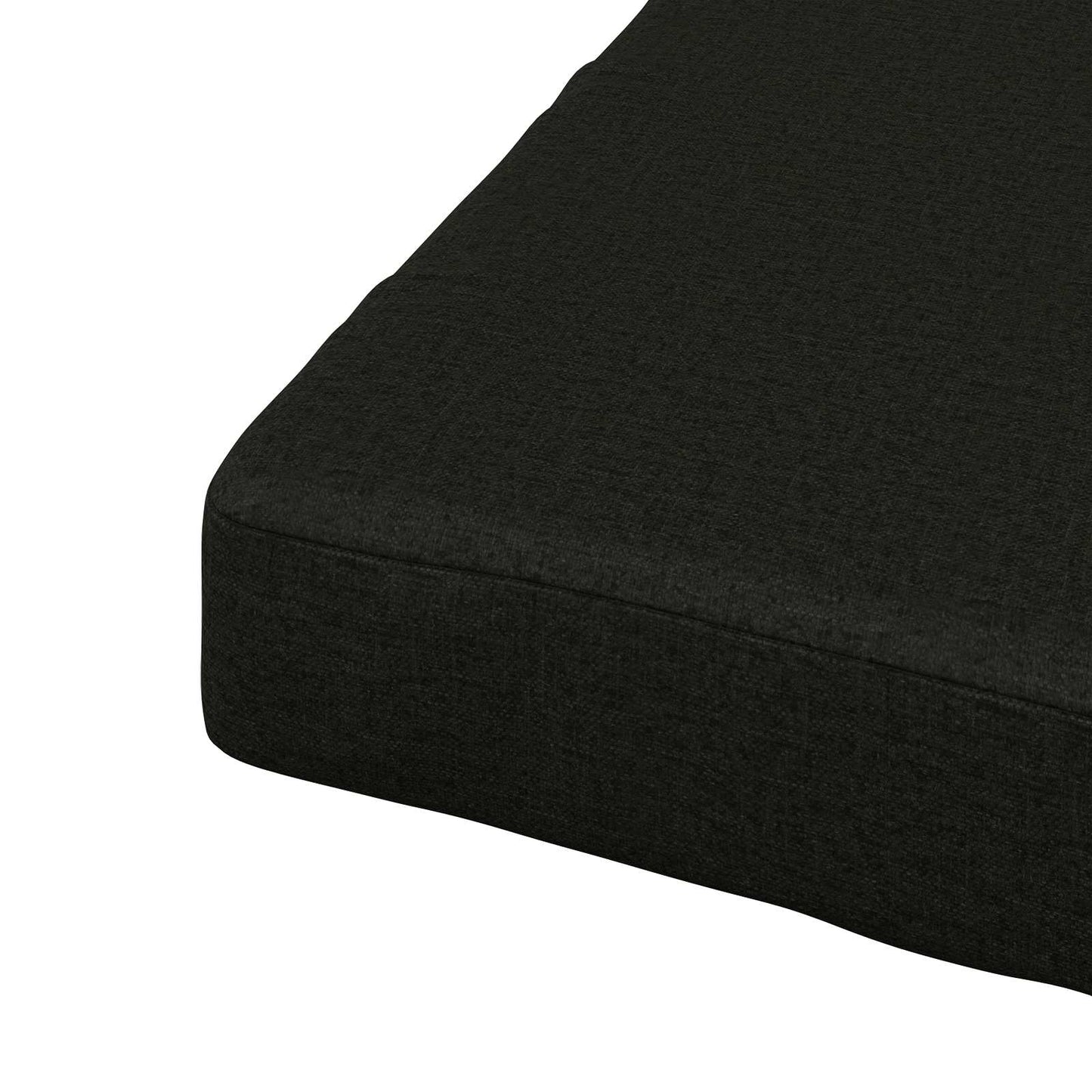 1-Piece Seat Cushion SOEST 100% Polyester Black 80 x 80 x 5 cm