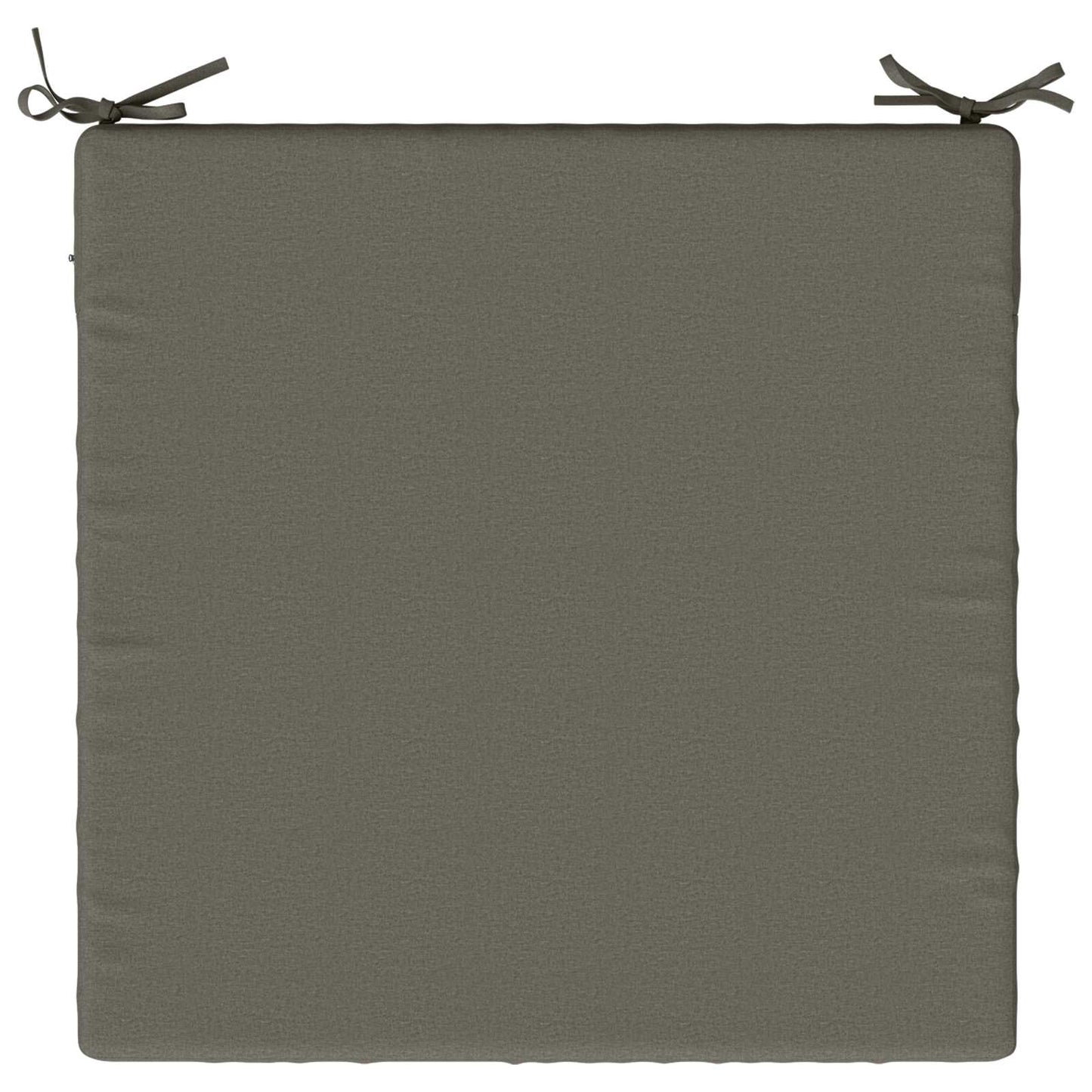 1-Piece Seat Cushion SOEST 100% Polyester Grey 80 x 80 x 5 cm
