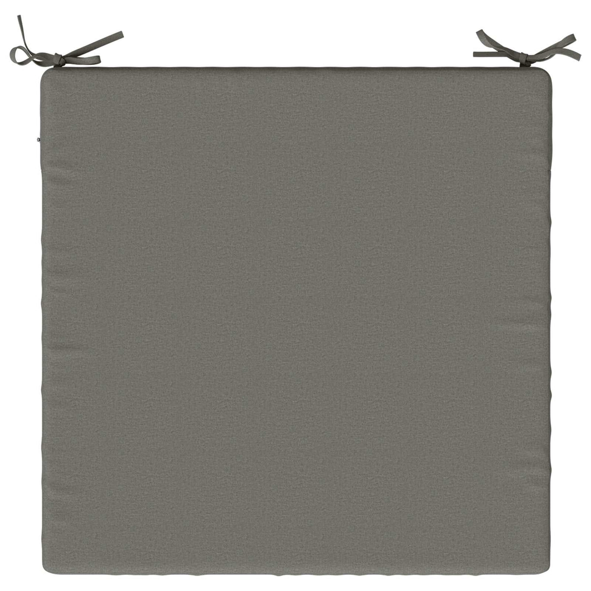 Seat Cushions SOEST 4 pcs 100% Polyester Grey 80 x 80 x 5 cm