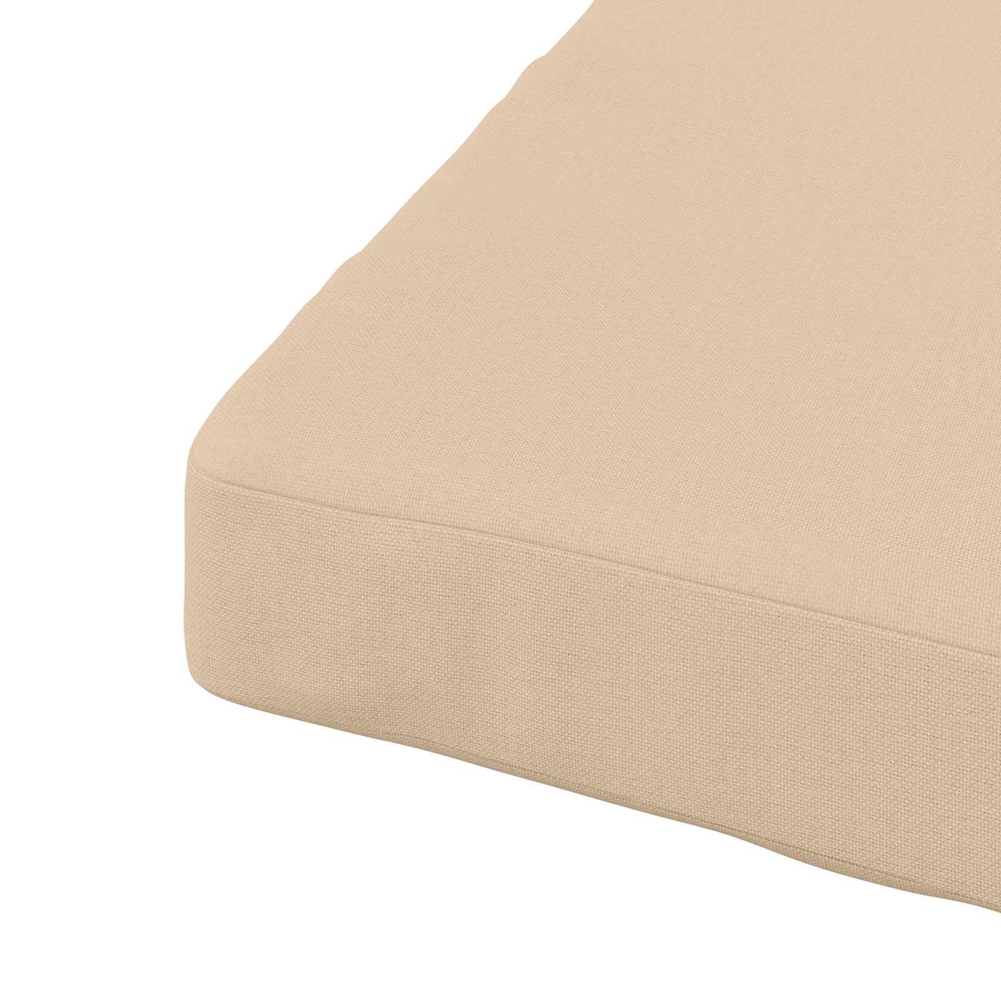 1-Piece Seat Cushion SOEST 100% Polyester Cream 80 x 80 x 5 cm