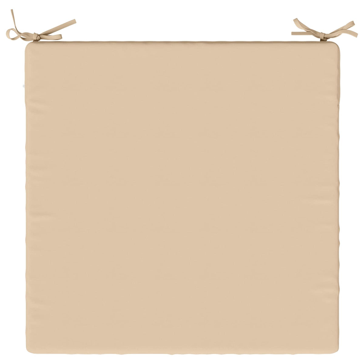 1-Piece Seat Cushion SOEST 100% Polyester Cream 80 x 80 x 5 cm