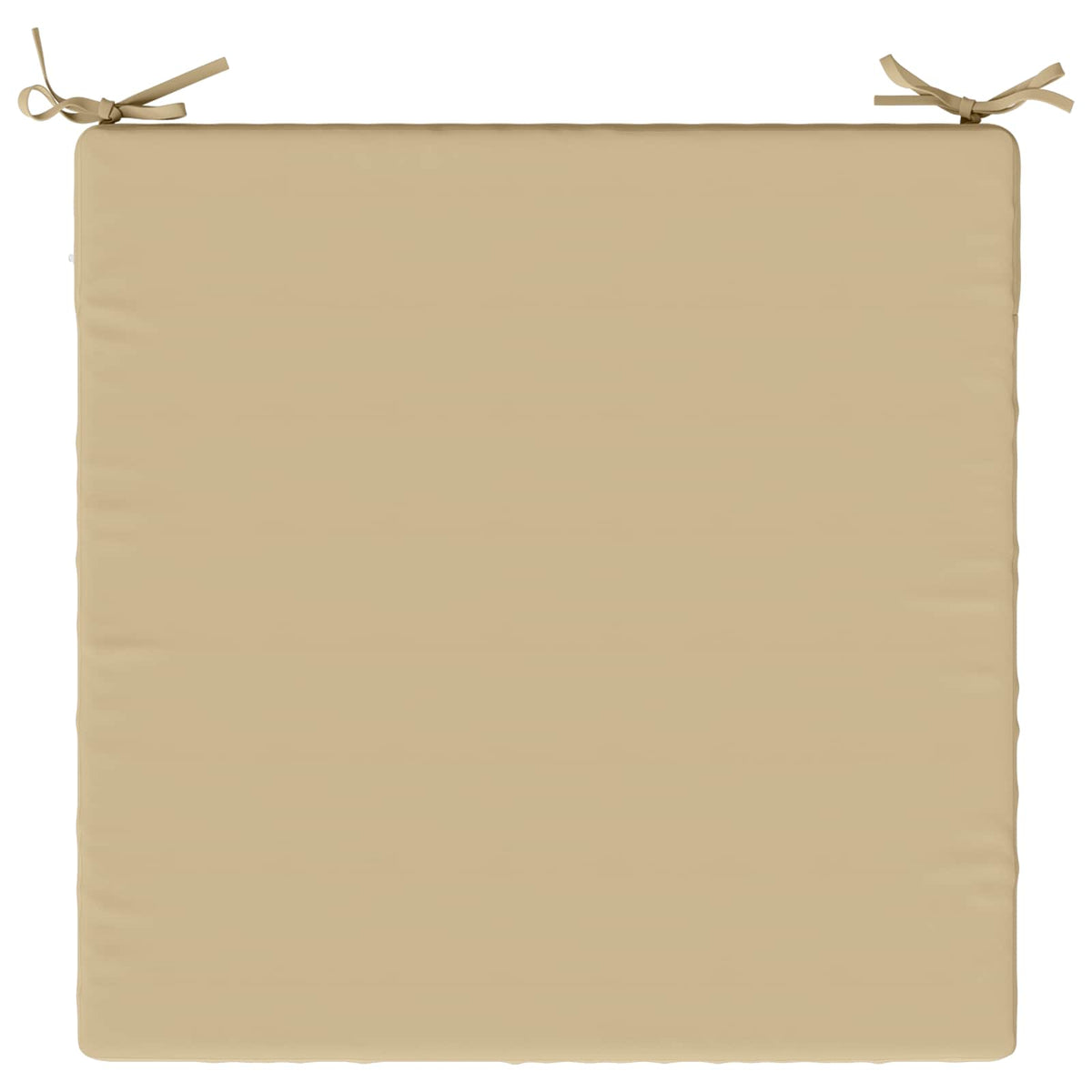 1-Piece Seat Cushion SOEST 100% Polyester Beige 80 x 80 x 5 cm