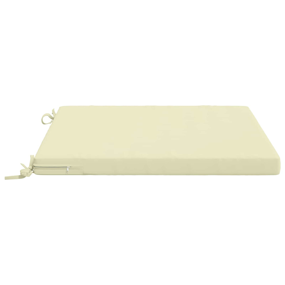 1-Piece Seat Cushion SOEST 100% Polyester Cream 80 x 80 x 5 cm