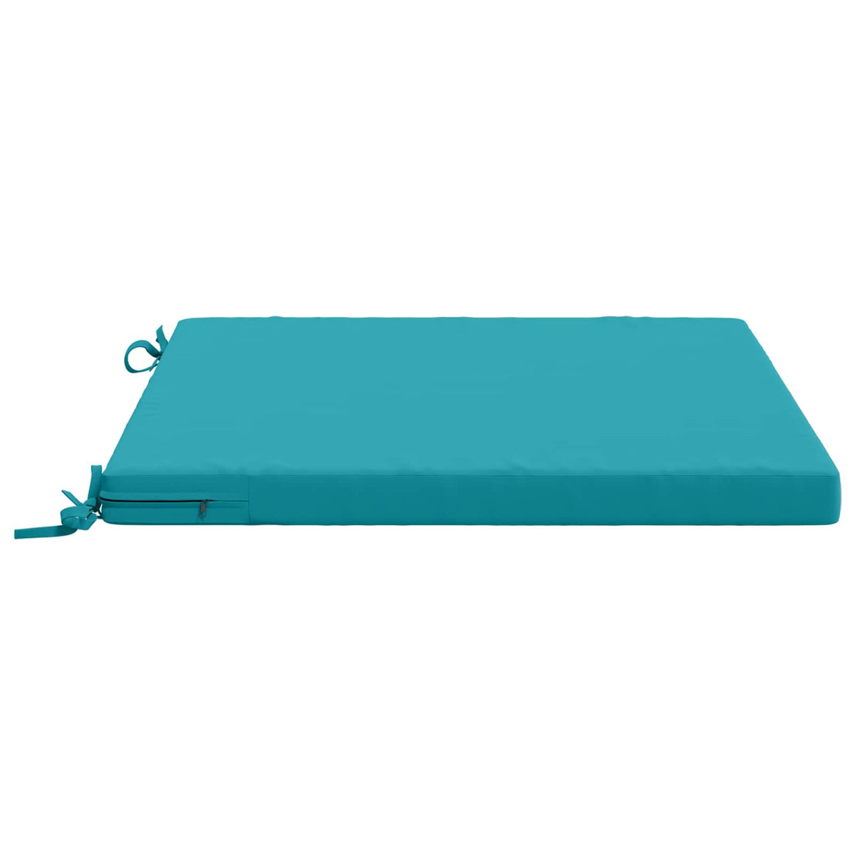 Seat Cushions SOEST 100% Polyester Turquoise 80 x 80 x 5 cm
