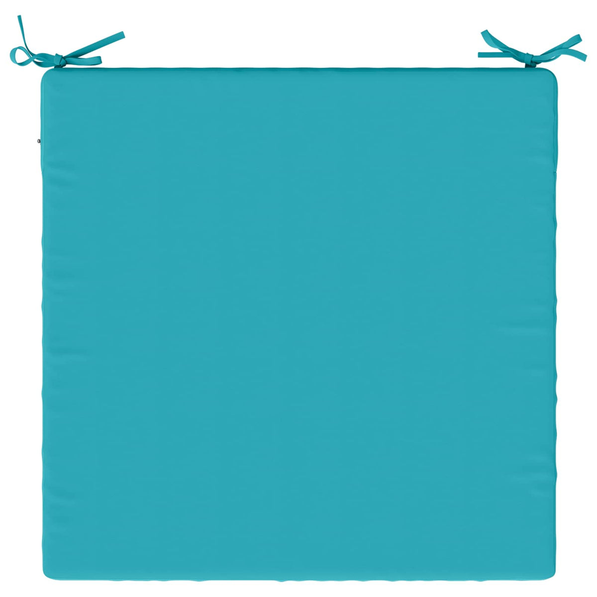 Seat Cushions SOEST 100% Polyester Turquoise 80 x 80 x 5 cm