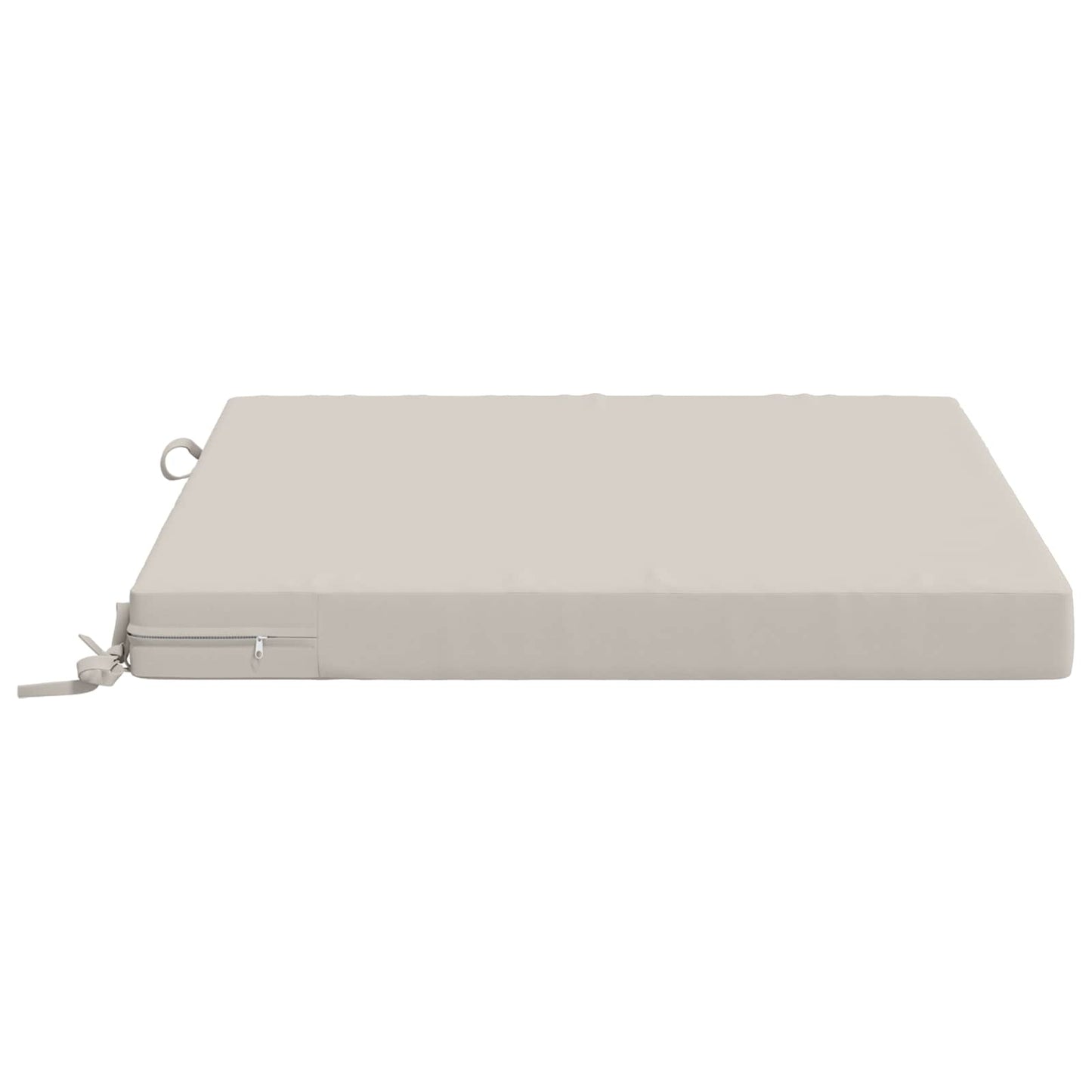 4-Piece Seat Cushions SOEST 4 pcs 100% Polyester White