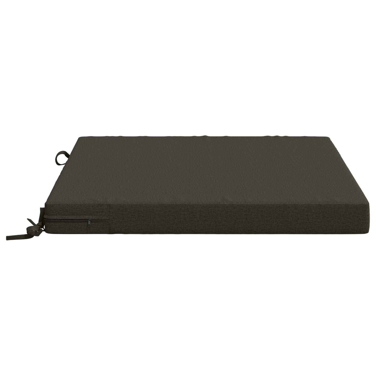 Seat Cushions SOEST 100% Polyester Anthracite 80 x 80 x 7 cm