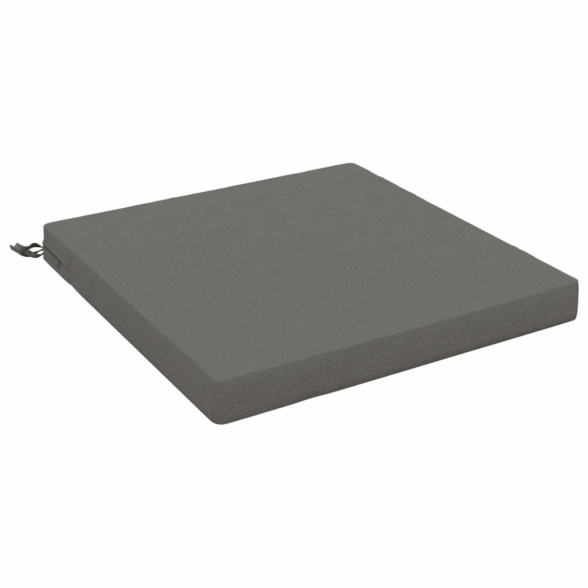 Seat Cushions SOEST 100% Polyester Grey 80 x 80 x 7 cm