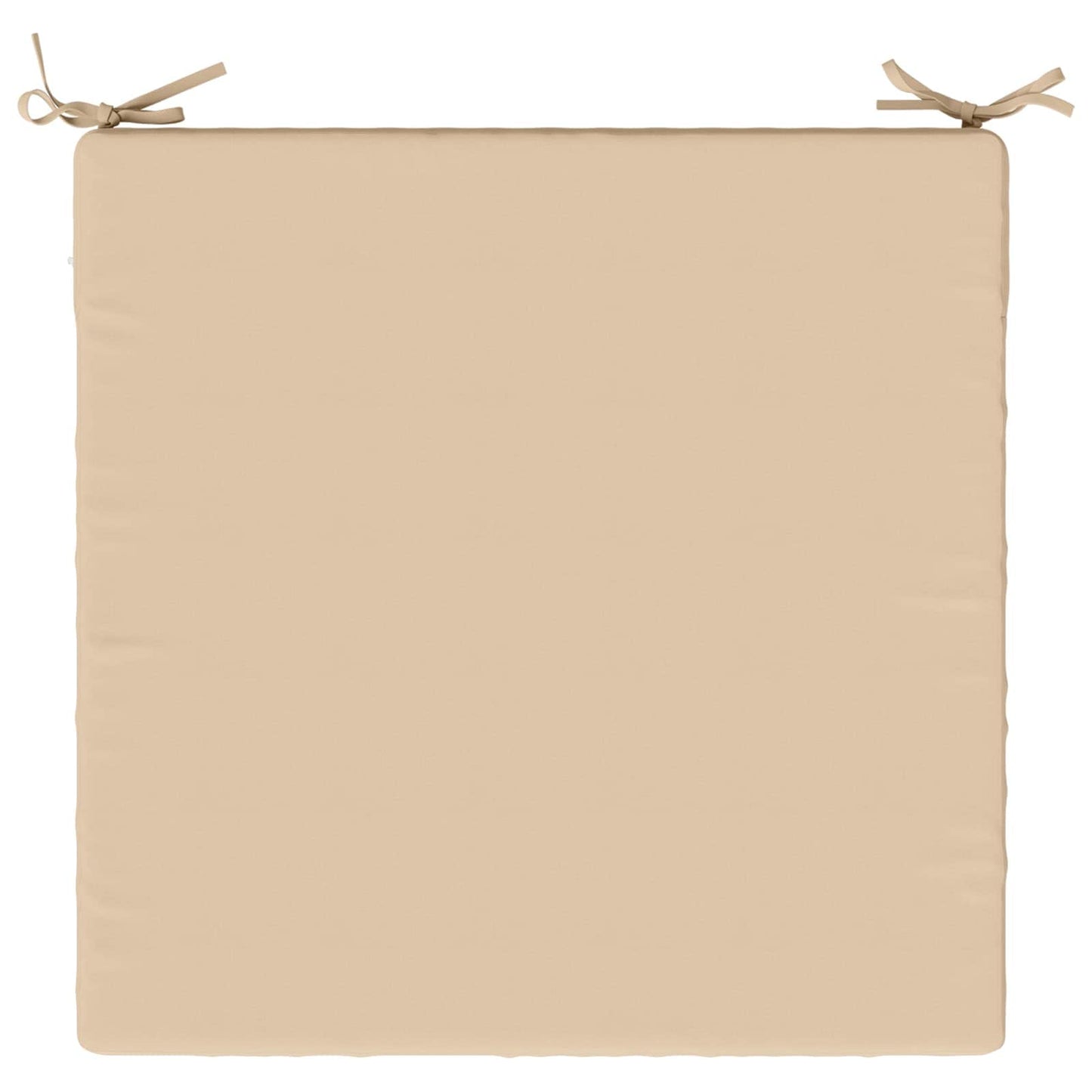 1-Piece Seat Cushion SOEST 100% Polyester Cream 80 x 80 x 7 cm