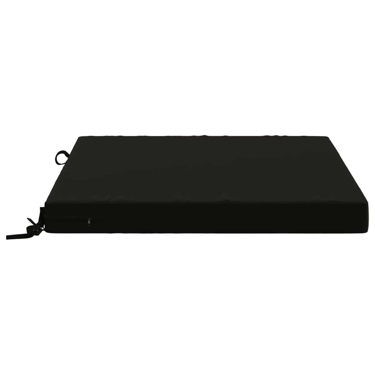 1-Piece Seat Cushion SOEST 100% Polyester Black 80 x 80 x 7 cm