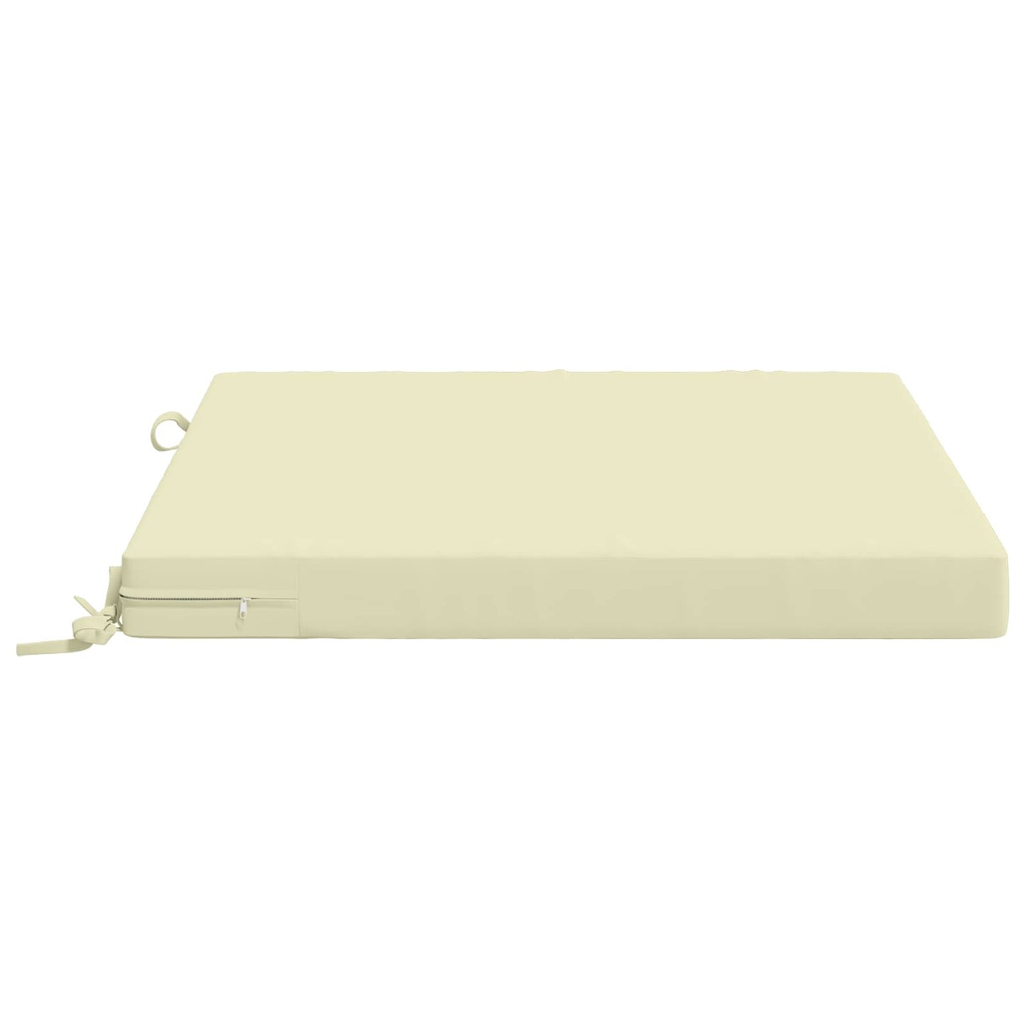 1-Piece Seat Cushion SOEST 100% Polyester Cream 80 x 80 x 7 cm
