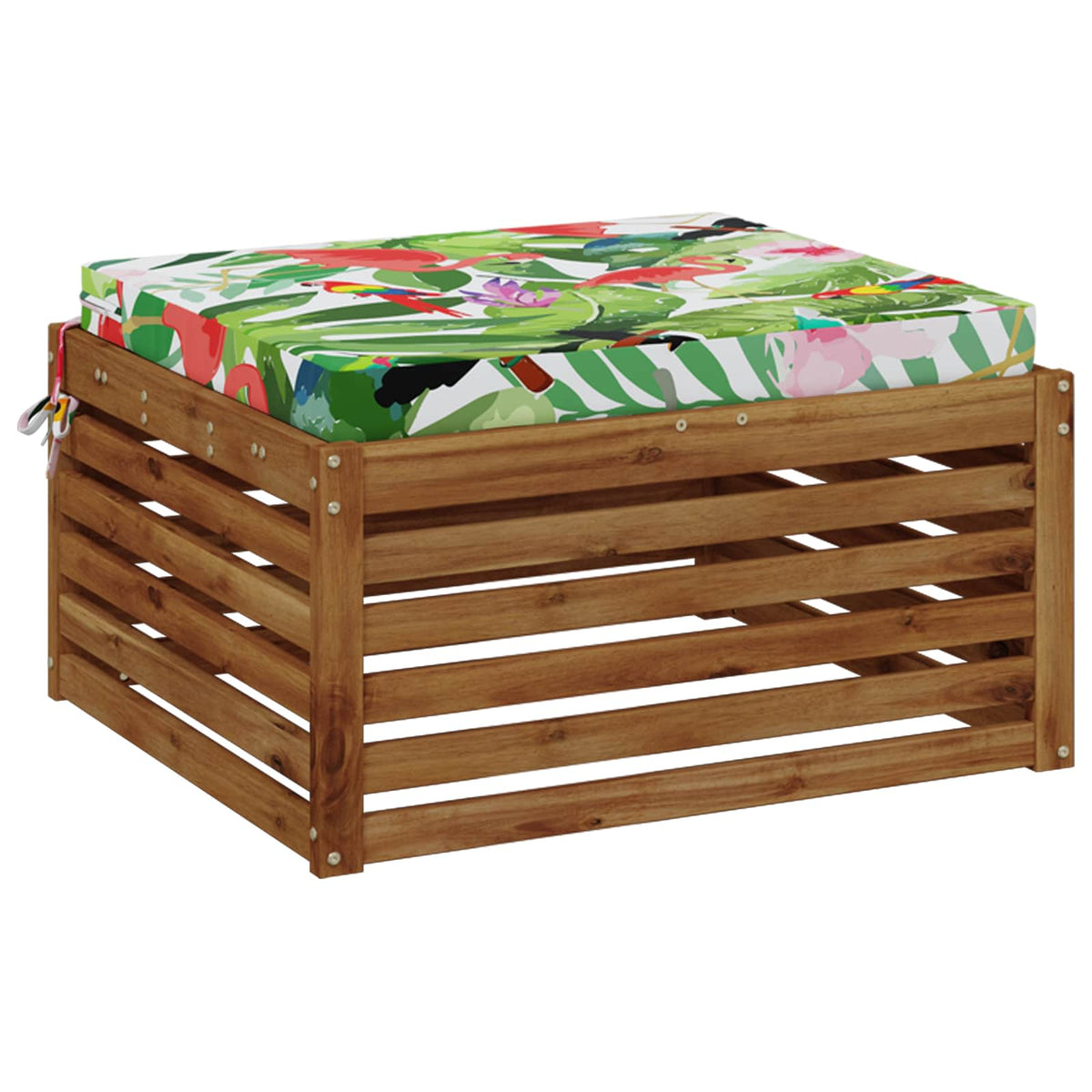 Seat Cushions SOEST 100% Polyester Multicolour 80 x 80 x 7 cm