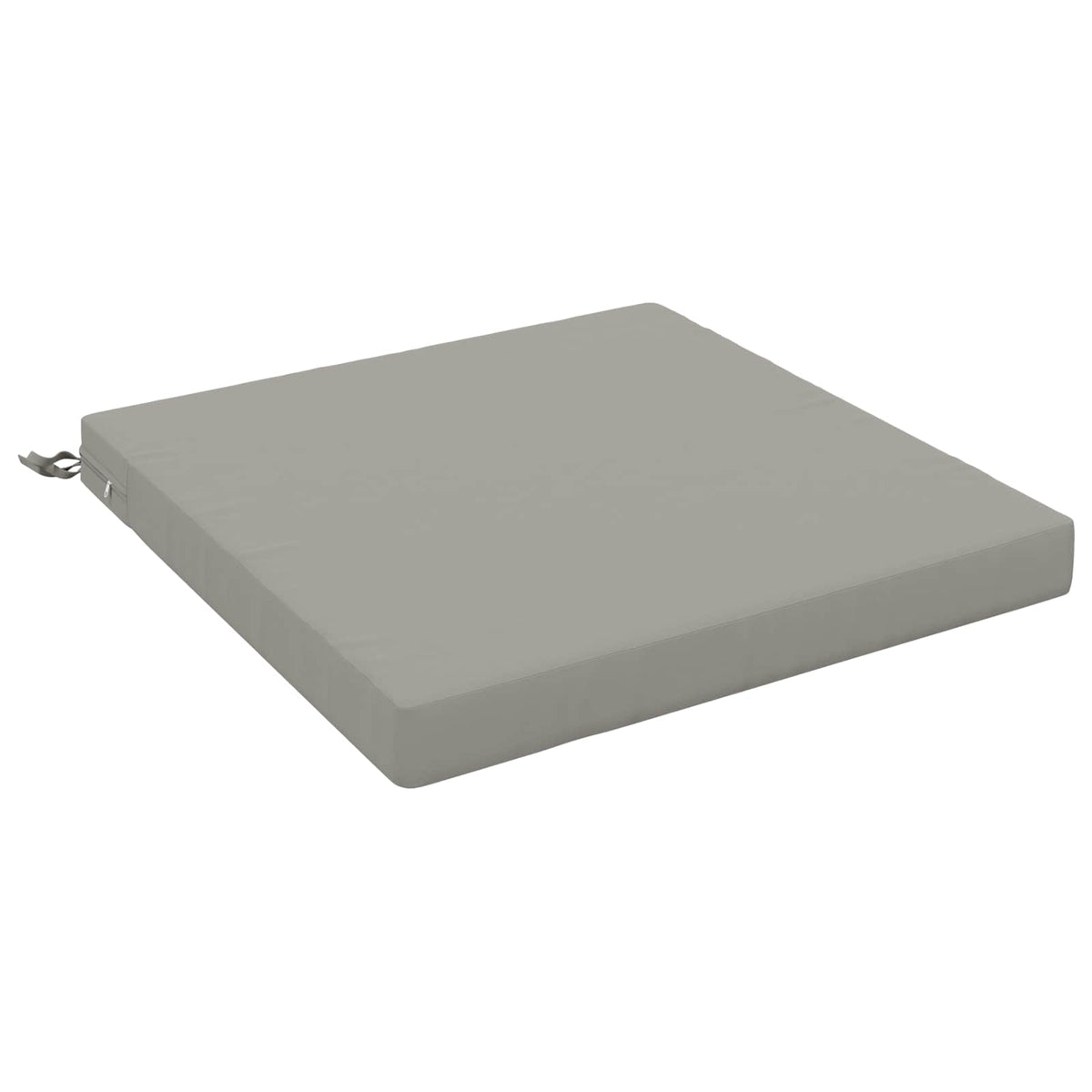 Seat Cushions SOEST 100% Polyester Grey 80 x 80 x 7 cm
