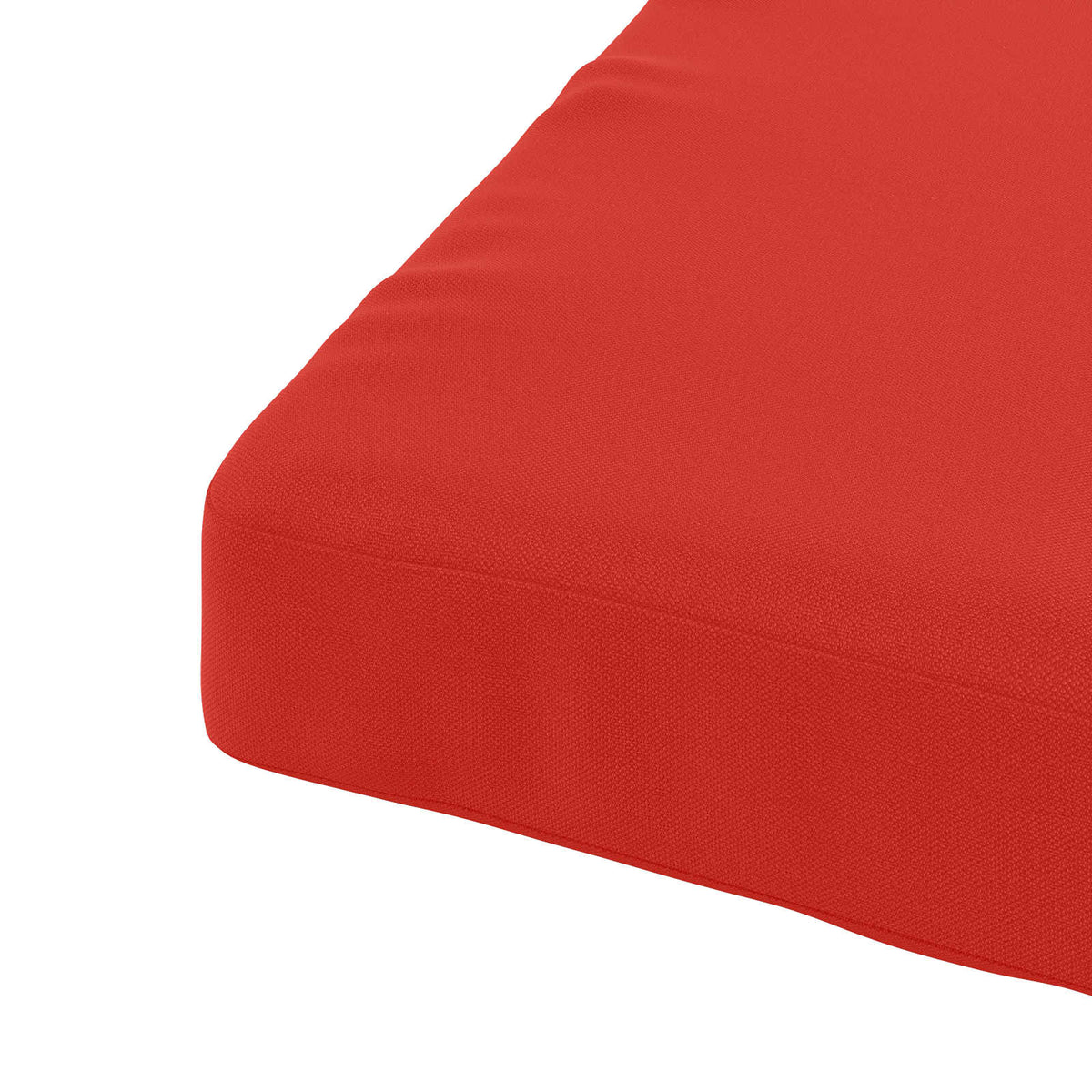 1-Piece Seat Cushion SOEST 100% Polyester Red 80 x 80 x 7 cm