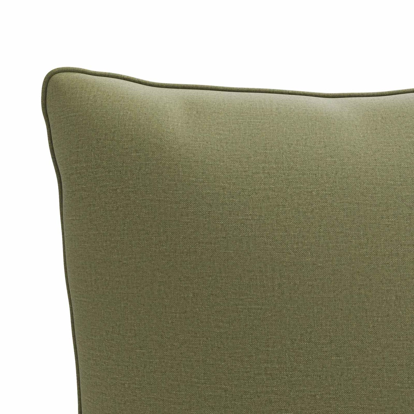 4-Piece Back Cushions PUTTEN 4 pcs 100% Polyester Olive Green
