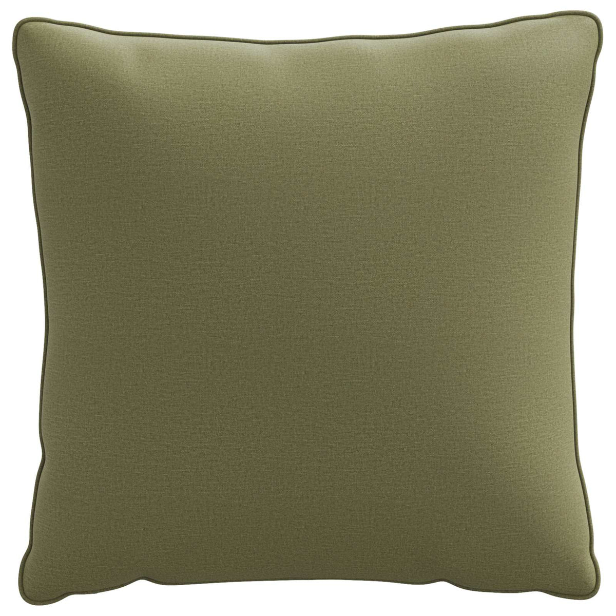 4-Piece Back Cushions PUTTEN 4 pcs 100% Polyester Olive Green
