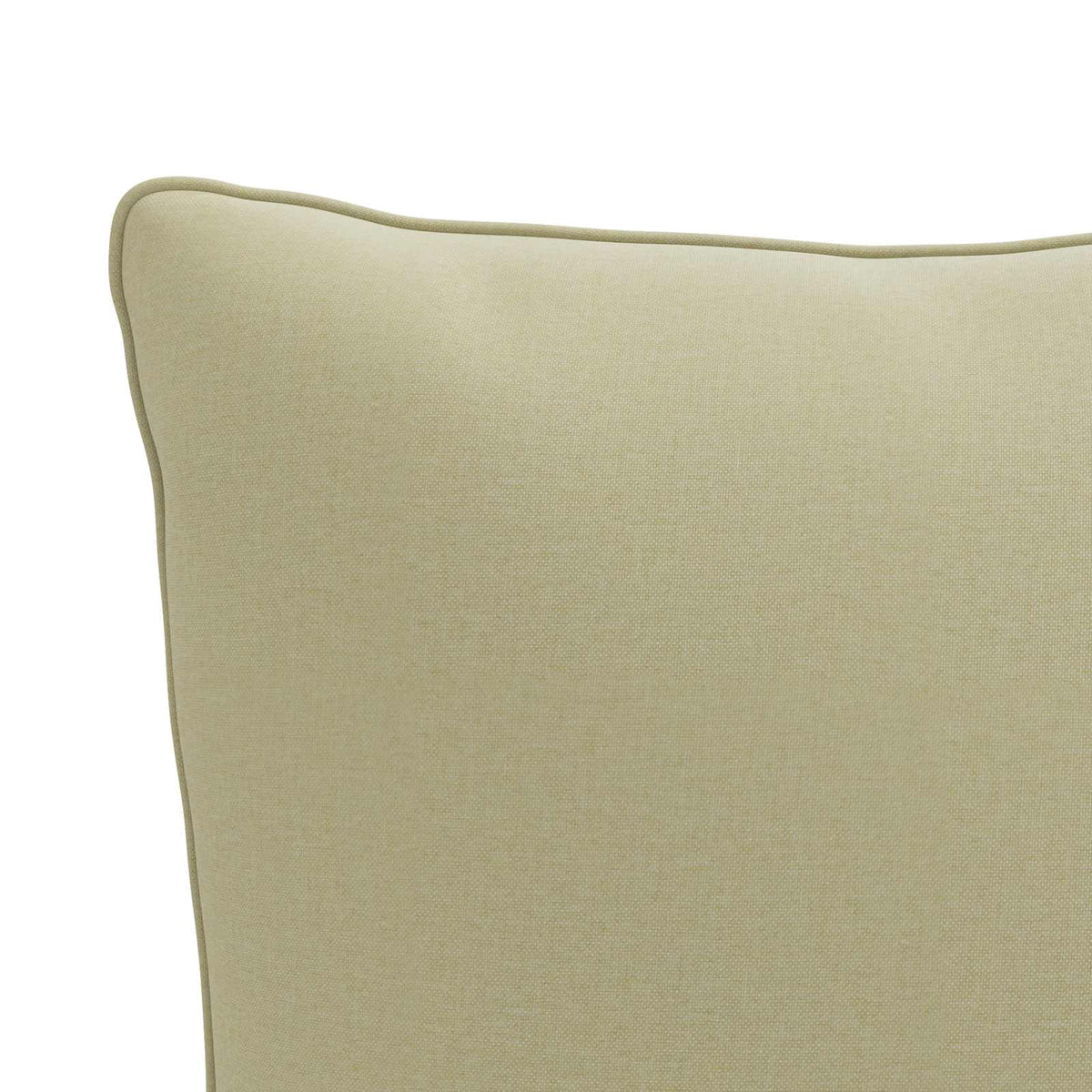 4-Piece Back Cushions PUTTEN 4 pcs 100% Polyester Light Green