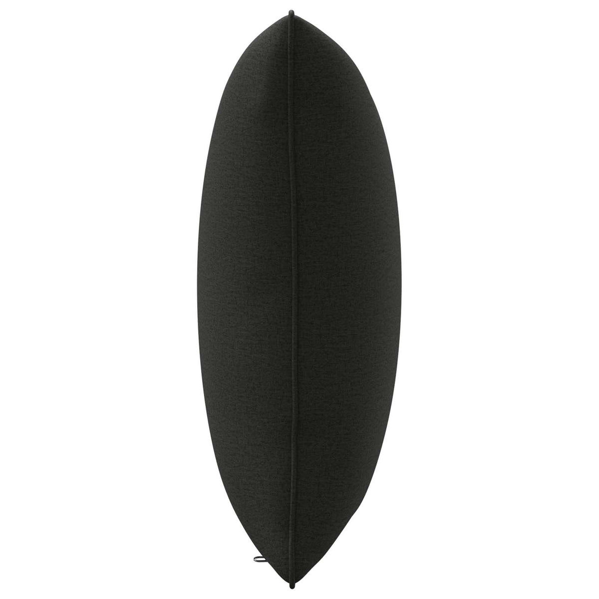Back Cushion PUTTEN 4 pcs 100% Polyester Black 40 x 40 x 15 cm