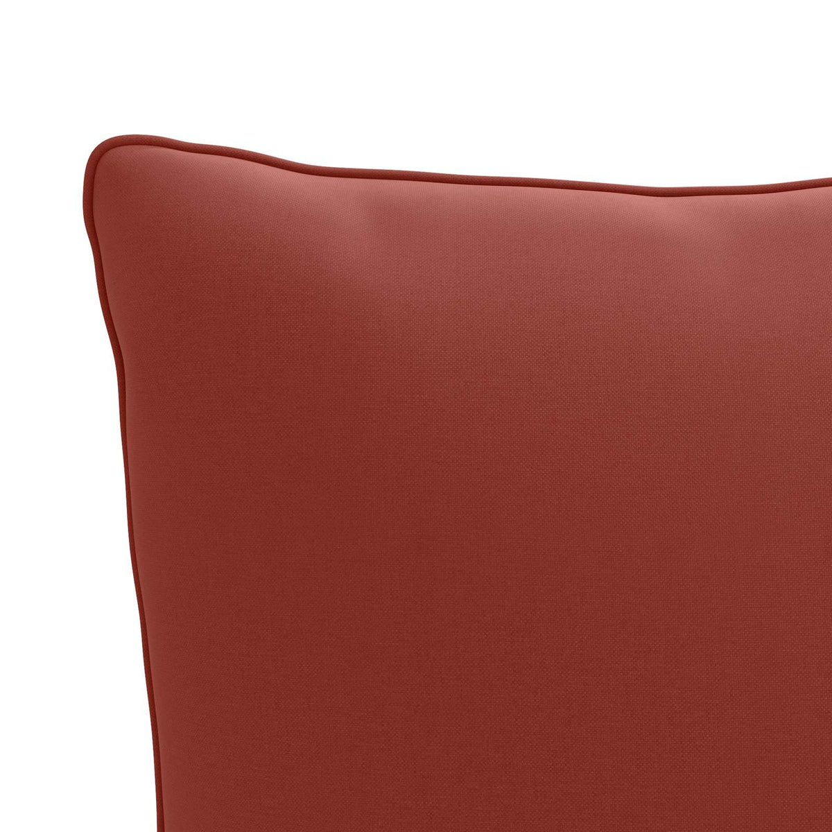 1-Piece Back Cushion PUTTEN 100% Polyester Red 40 x 40 x 15 cm