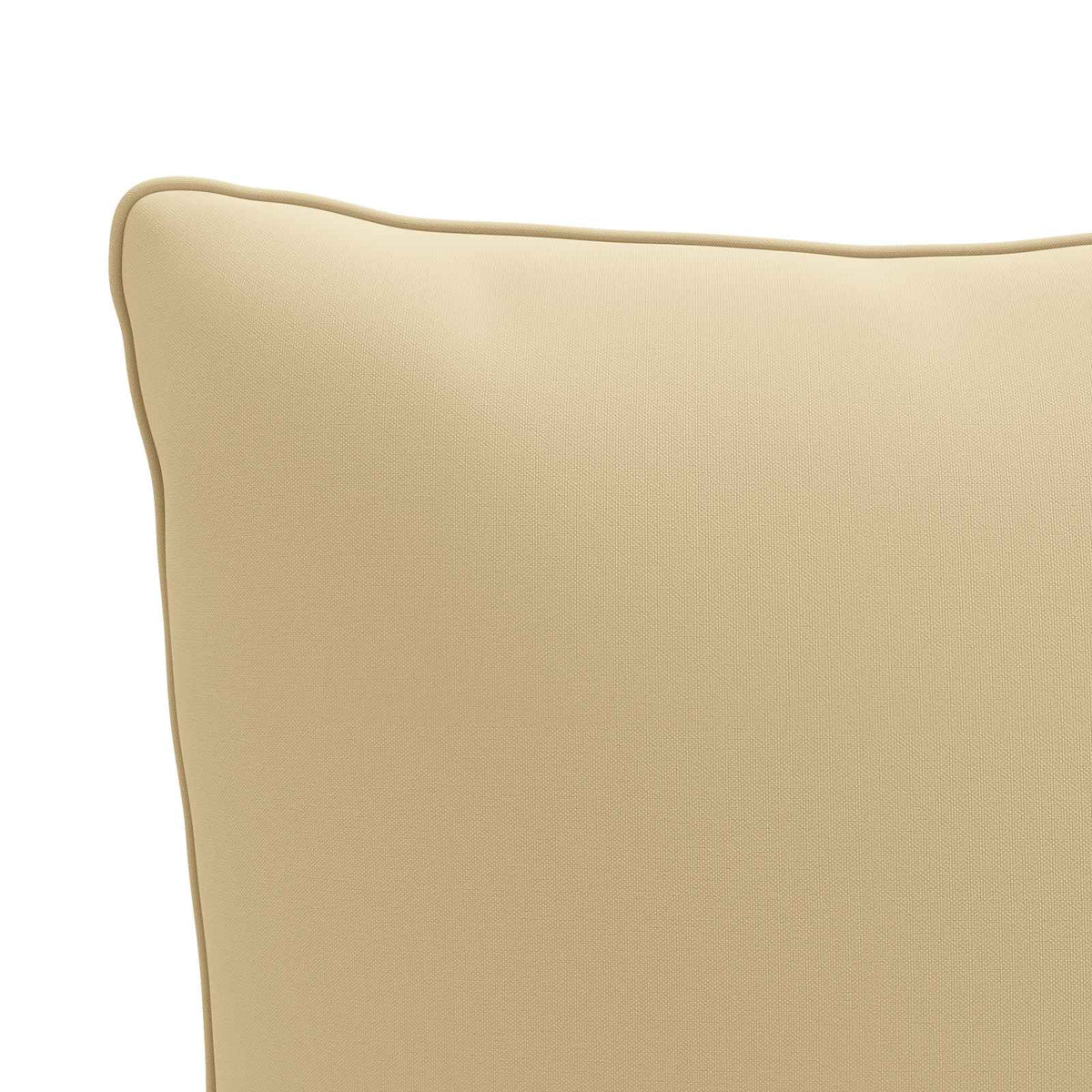 4-Piece Back Cushions PUTTEN 4 pcs 100% Polyester Beige