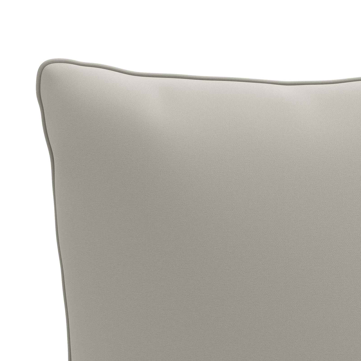 Back Cushion PUTTEN 4 pcs 100% Polyester Grey 40 x 40 x 15 cm