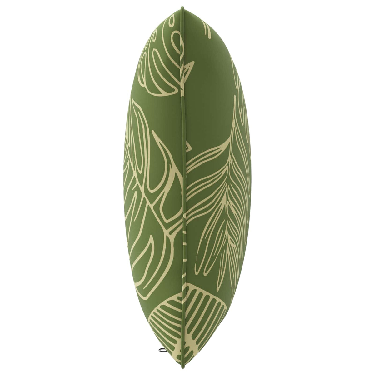 Back Cushion PUTTEN 4 pcs 100% Polyester Leaf Design