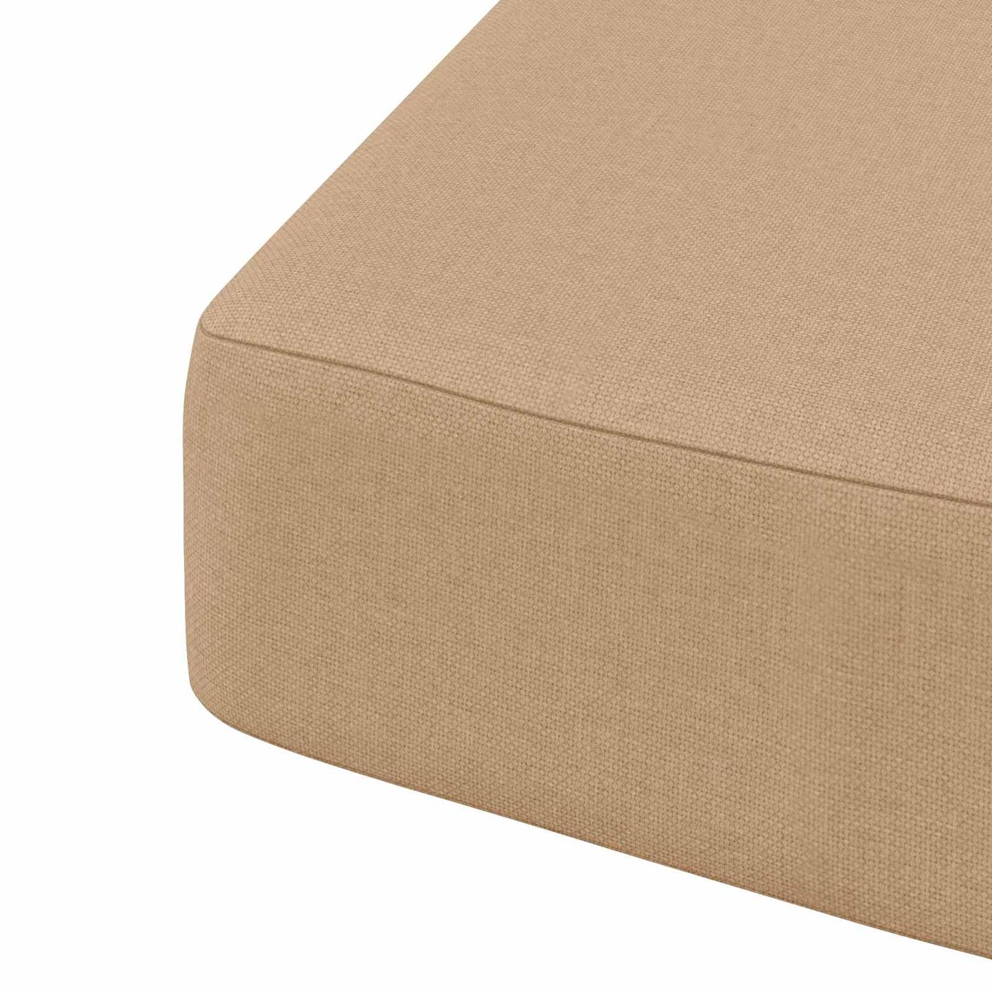 4-Piece Seat Cushions SOEST 4 pcs 100% Polyester Sand