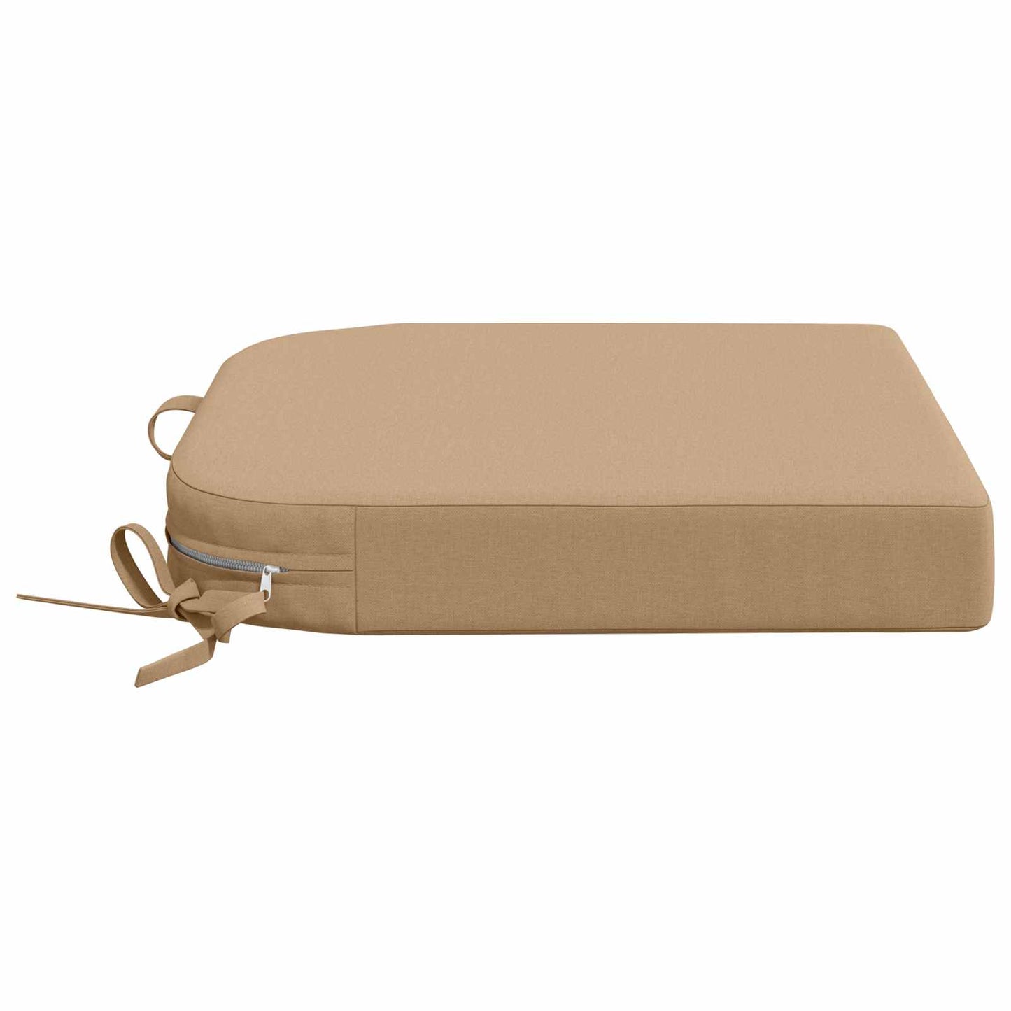 1-Piece Seat Cushion SOEST 100% Polyester Sand 45 x 45 x 7 cm